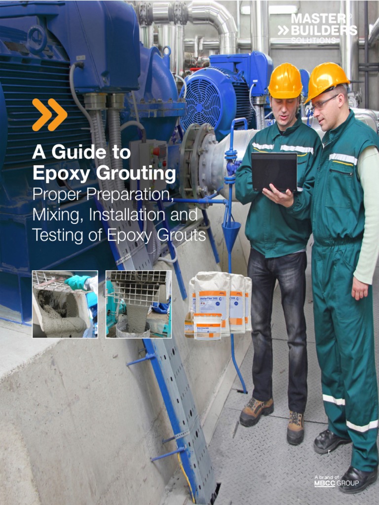 Guide To Epoxy Grouting 14000532 Pdf Concrete Epoxy