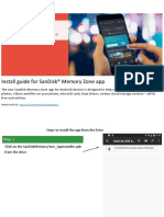 SanDiskMemoryZone QuickStartGuide PDF