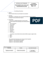 St-p-058-00 Pocedimento de Coleta de Materiais Reciclaveis