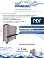 Bebedouro industrial PRE200 aço inox