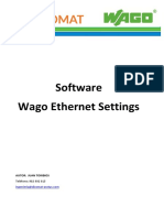 Funcionalidades Ethernet Settings