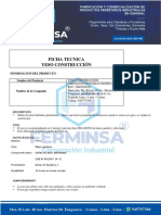 Ficha Tecnica Yeso Construccion Ferminsa