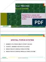 Spatial Force Systems & Equilibrium