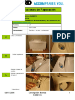 C400 Instrucciones de Reparación