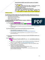 Kuwait Covid19 Rules Per Circular 30 Eff 01aug21