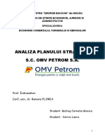 Proiect Final - Management Strategic - OMV PETROM