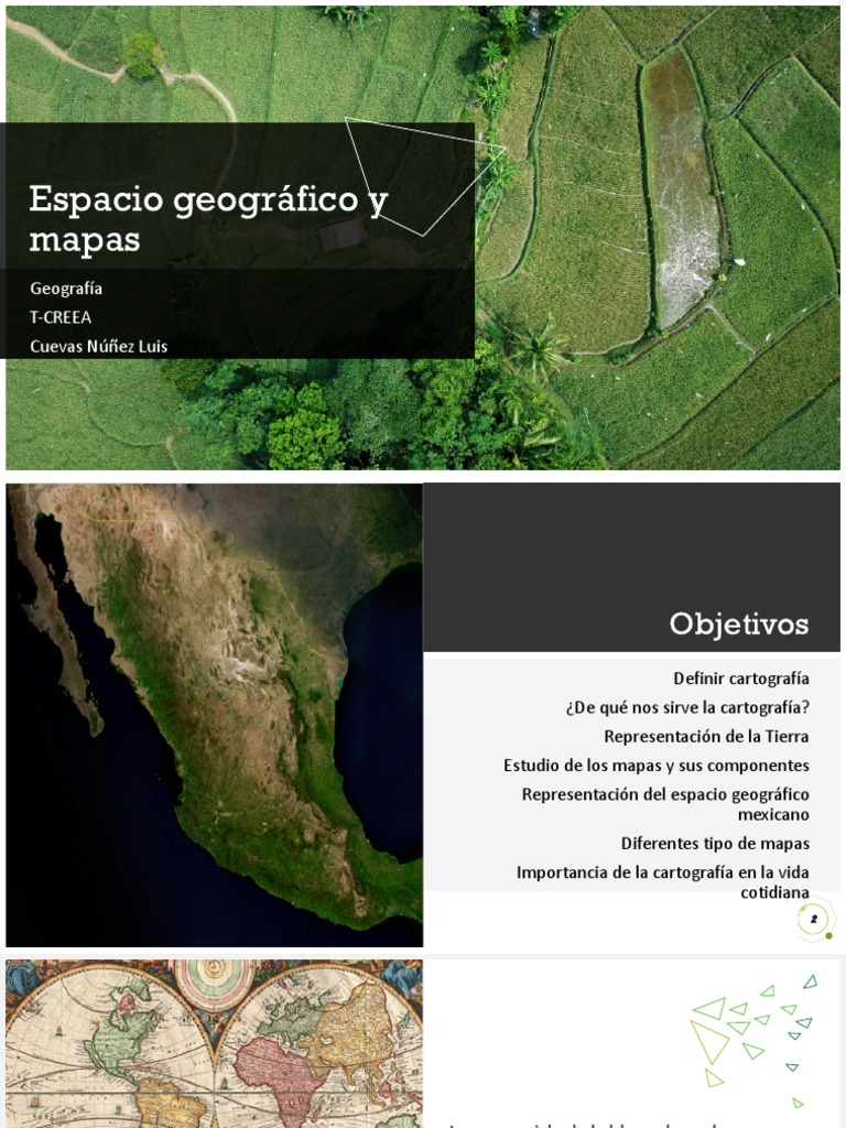 Espacio Geográfico y Mapas .2 | PDF | Mapa | Cartografía