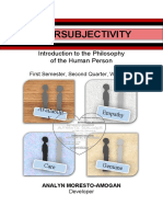 Philosophy12 q2 Mod2 Intersubjectivity