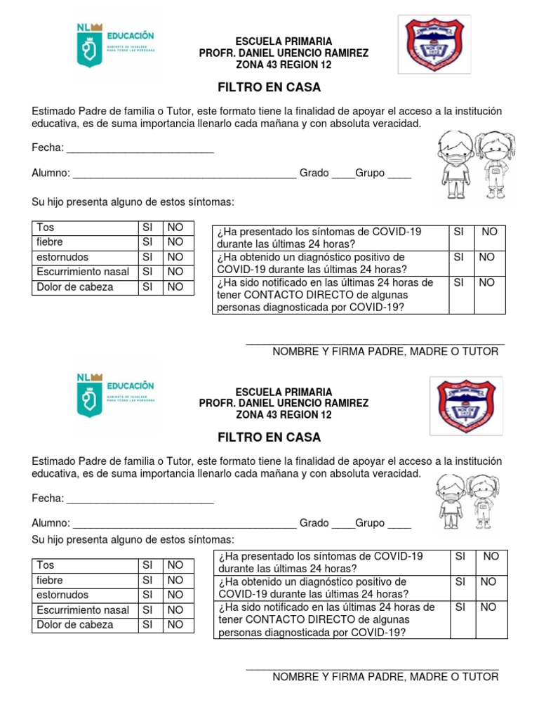 Filtro En Casa Pdf Ciencias De La Salud Medicina