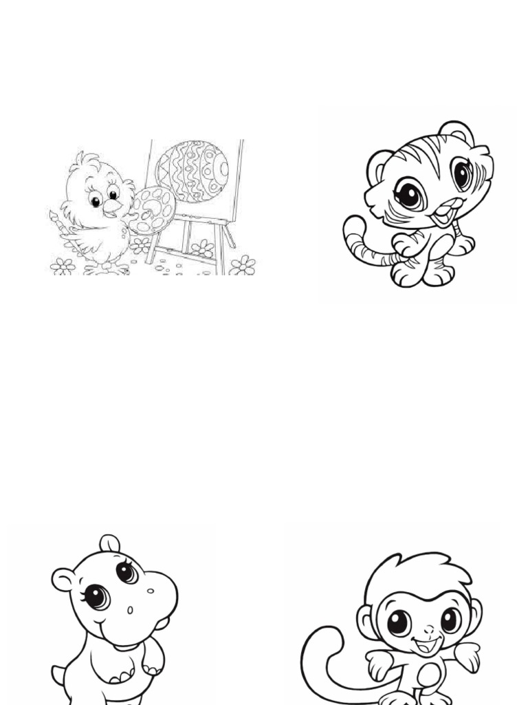 Portada del libro 'Libro de colorear animales | PDF'