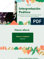 Interpretacion Poetica (La Bailarina)