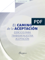 El Camino de La Aceptacion Ejercicio para Trabajar Nuestra Aceptación