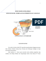 Buku Panduan Pelatihan Geologi Dasar, Pemetaan Dan Perhitungan Cadangan