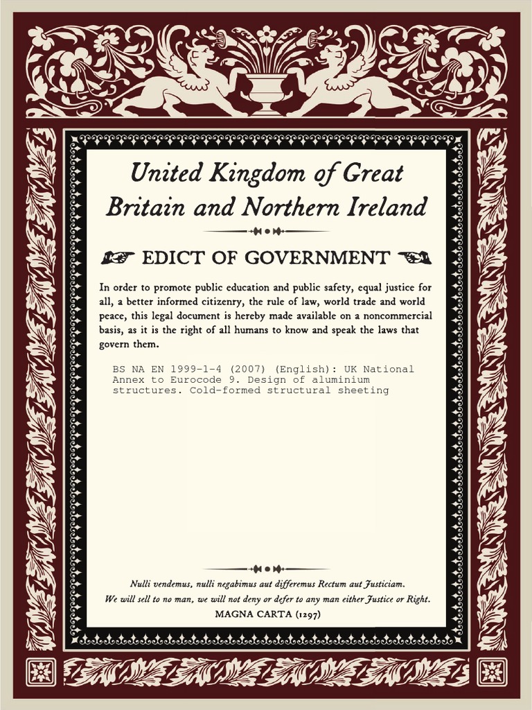 BS en 199914 (2007) Na PDF PDF Free Content Regulation