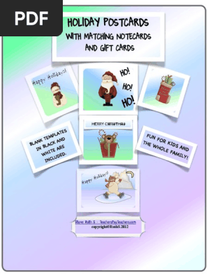 HolidayPostcardGiftCardsandNotesFREE-1