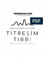 Ti̇treşi̇m Tibbi Kadi̇m Ve Bütüncül Şi̇fa Si̇stemi̇ PDF