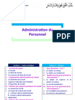 Administration Du Personnel