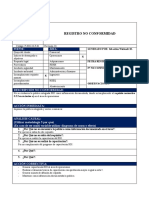 P-SGI-10-F-01 No Conformidad 01