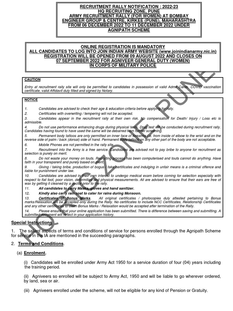 pune-army-women-rally-pdf-interest-military-discharge