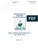 Mutualista - Informe de Agentes Ocupacionales PDF