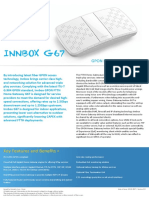 Iskratel Innbox G67 Datasheet EN PDF
