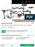 Jual Drum Elektrik NUX DM8 DM-8 DM 8 L Drum Digital - Kab. Bantul - Indie Music Instrument Tokopedia PDF