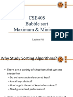 Lecture16 (Minmax Sorting)
