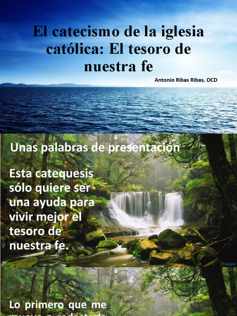 Presentacion 13MAR2013 El Catecismo de La Iglesia Catolica | PDF | Dios ...