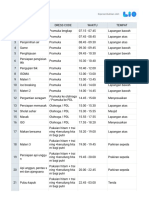 Susunan Kegiatan PDF