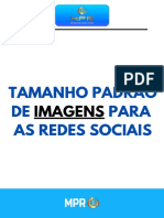 Tamanho Padrão de Imagens