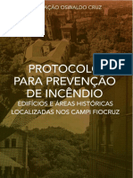 Livro - Protocolo para Prevenção de Incêndio Nos Edifícios e Áreas Históricas PDF