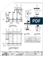 Foundation plan details for reinforced concrete structure