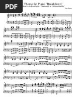 Josukes Theme For Piano Breakdown PDF