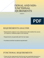 FUNCTIONAL AND NON Functional Requirements6