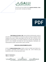 Ação de locupletamento ilícito por inadimplemento de compra de mercadorias