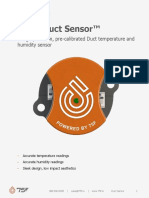 Duct Sensor V2 Spec Sheet