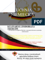 Kuchnia Niemiecka Prezentacja Kopia