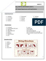 Mariano Sanchez - 2. UNIT 1 Hospital Department (VOCABULARY)