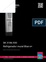 Refrigerador Mural Blue E+