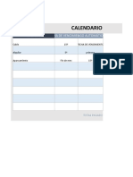 Bill Payment Schedule Template V1 - ES