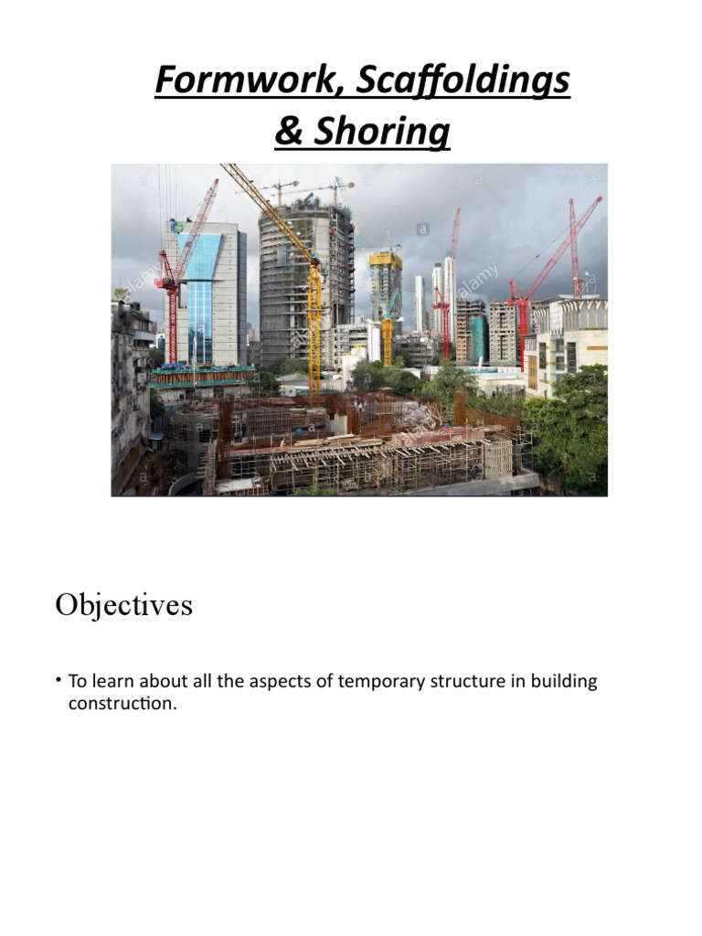 Scaffolding and Formwork Essentials | PDF | Scaffolding | Materials