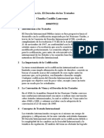 Tarea 6A. El Derecho de Los Tratados Claudia Castillo Laureano 100695922