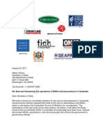 Ten NGOs Letter to Clinton-Regarding 3rd NGO Law (English)