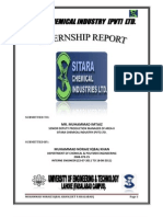 Report on Sitara Chemicals
