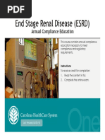 End Stage Renal Disease