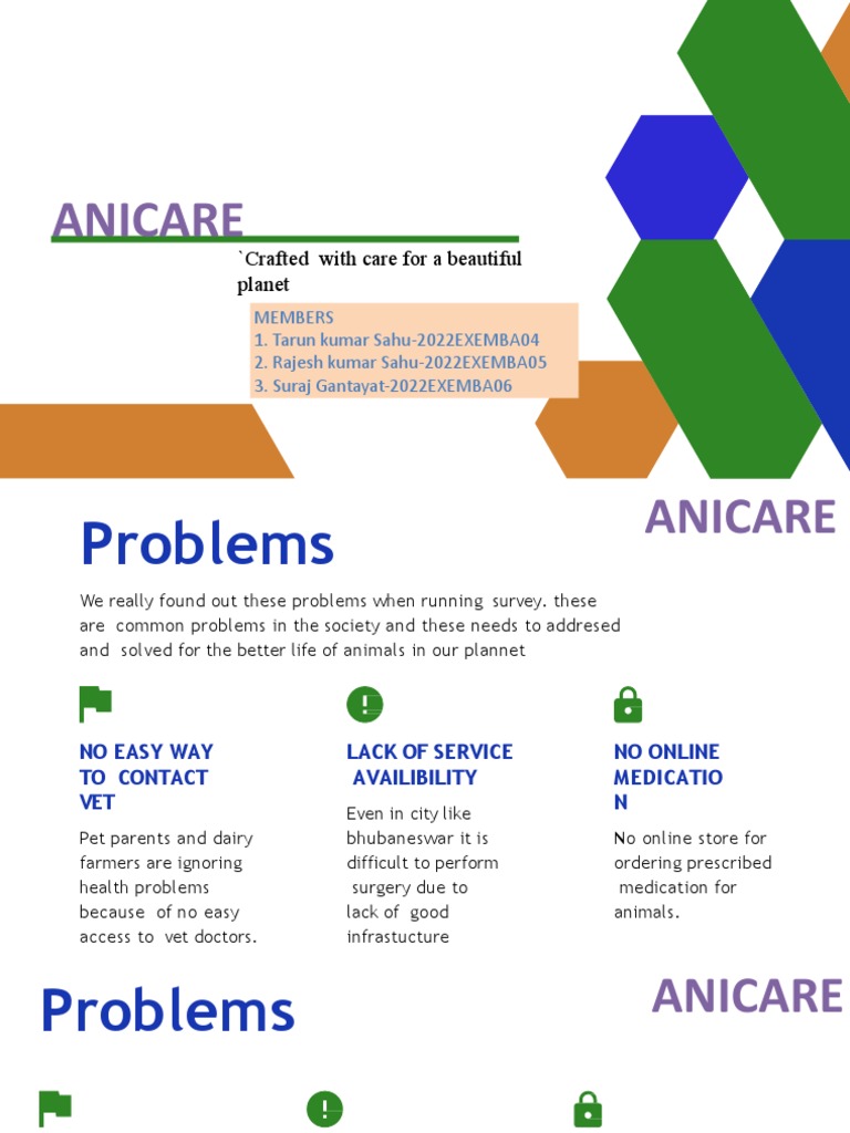 Anicare: Revolutionizing Pet Healthcare | PDF | Veterinary Medicine | Pet