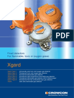 CROWCON Xgard Fixed Detectors - 5665029 - 01 PDF