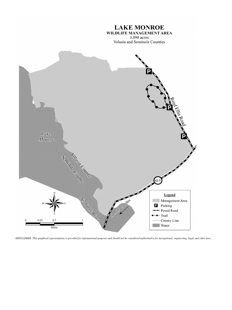 Lake Monroe Map | PDF
