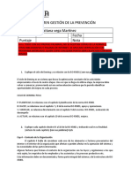 EXAMEN GESTIÓN DE LA PREVENCIÓN SEBASTIANA VEGA