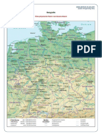 DE000h - Geografie - Deutschlandkarte